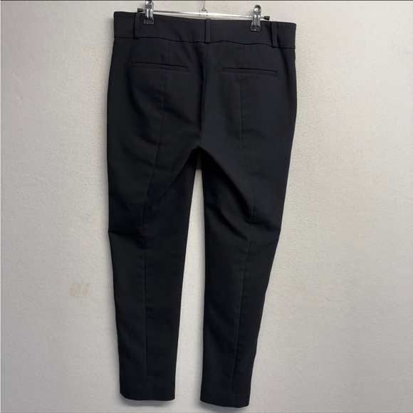Loft Modern Skinny Ankle Pant Trouser 6 Black Slacks - Picture 2 of 7